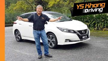 Nissan Leaf 2019 (Pt.3) Fully Electric Car Detailed Review – RM188k , Zero Emission Family Hatch.