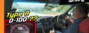 Honda Civic Type R (Pt.2): 0 to 100 km/h, Speed/1,000 rpm/ RPM Drop through Gears | YS Khong Driving