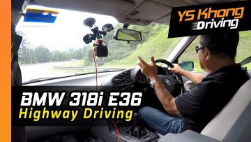1995 BMW 318i E36 [Highway Driving] Part 3 – How does it Feel like?