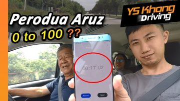Perodua Aruz [Test Drive Review] – 0 to 100 Time? Most Affordable 7-Seater? | YS Khong Driving