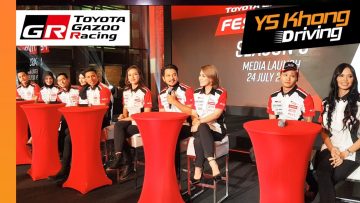 Celebrities Line-up for Toyota Gazoo Racing Festival Season 3. First Race in September.
