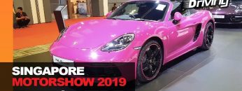Singapore Motorshow 2019: A Pink Porsche – Made for the Ladies? Pink Porsche 718 Boxster