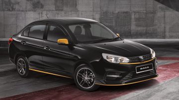 Proton Saga 35th Anniversary Edition Front Quarter – yskhongdriving