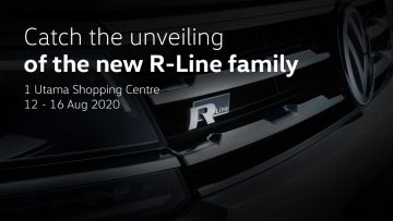 Volkswagen R-Line Range at 1 Utama 12-16 Aug 2020 – yskhongdriving