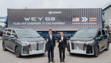 1. Official Photo – GWM Wey G9 CKD Rolls Off