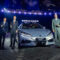 From L – R Kidd Yam, Head of Sales DENZA Malaysia, Jacob Ma, Managing Director DENZA Malaysia, Liu Xueliang, Vice President of BYD Company Limited and General Manager of BYD Asia Pacific Auto Sales
